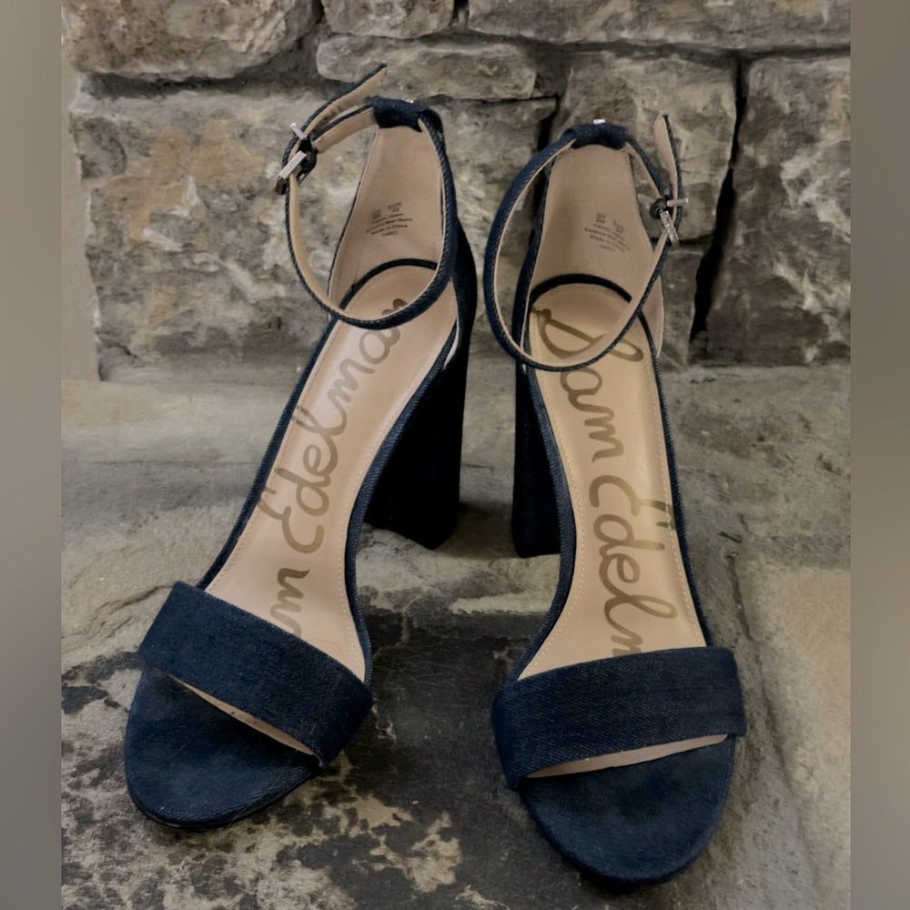 Sam Edelman Denim heels